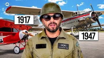Hangar de aviões históricos: relíquias de guerra e a evolução da aviação